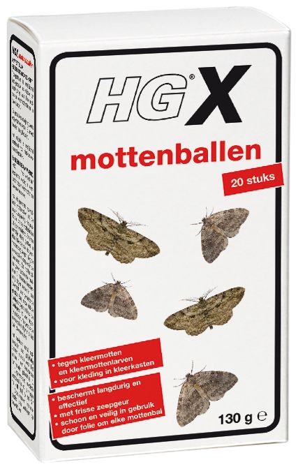 HG X Mottenballen - 130gr - 8711577195847