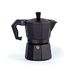 Excelsa Chicco espressokan, van aluminium, zwart