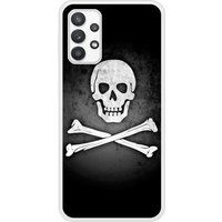 Samsung Bedrukt siliconen hoesje compatibel met Galaxy A32 5G Drapeau Pirate