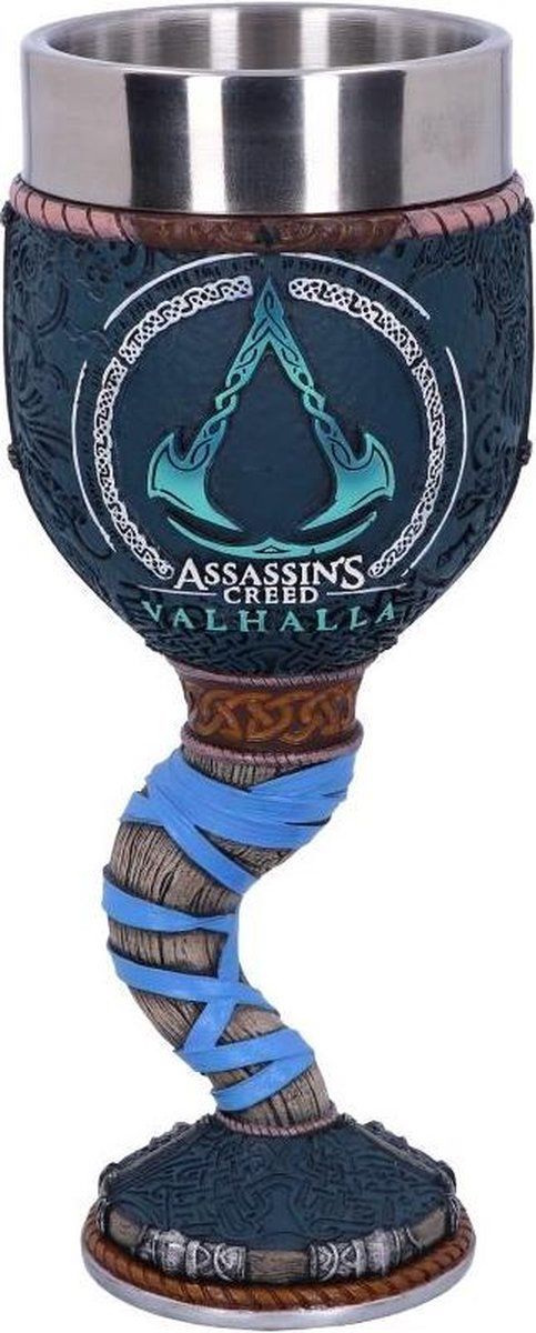Nemesis Now Assassin's Creed Valhalla Wine Glass/Goblet - Multicoloured
