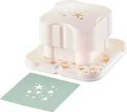 Vaessen Creative Magnetische Pons - Figuurpons - Sterren - 3,8 x 3,8 cm