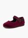 Pisamonas Lage schoen bordeaux