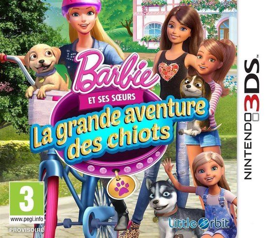 Little Orbit Barbie et ses Soeurs : La Grande Aventure des Chiots Nintendo 3DS