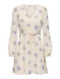 ONLY Onlmiriam-fusina L/S Short Beltdress Wvn Femme