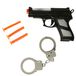 LG Imports Set de jouets de police - pistolet avec accessoires - jeu de rôle déguisé - plastique - pour enfants