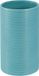 Spirella Tube Ribbed Tandenborstelhouder, Aardewerk, Blauw, Ø6 x 10,5 cm