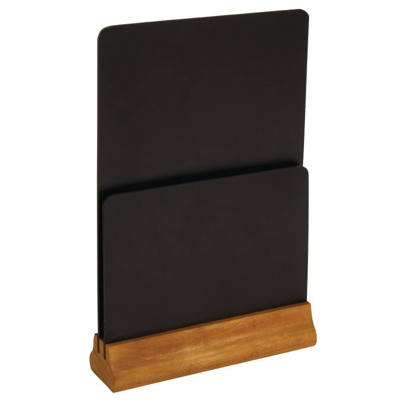 Olympia tweezijdig menuhouder - 5050984374999