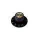 Boston Acoustics KG-260-T gitaarknop witch hat model toon zwart met goud