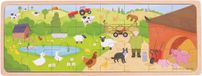 BigJigs Puzzle en bois Ferme - Jouets éducatifs pour enfants