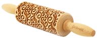 Merkloos Decoratieve Houten Rolstok met Patroon