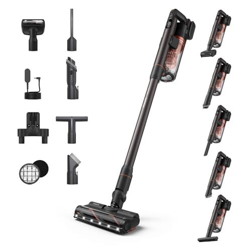 Philips SpeedPro Max Snoerloze Steelstofzuiger 7000 Serie, Voor Huisdierharen, 360° Krachtige Zuigkracht, Max 80 min, Tangle-Free, Voor Tapijten en Harde Vloeren, 4 LED-hulpstukken (XC7065/01)
