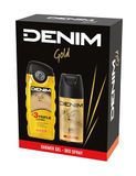Denim Conf. Gold Shower Gel 250 ml + Deodorant Spray 150 ml
