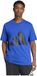 Adidas Essentials Big Logo T-shirt Blauw L