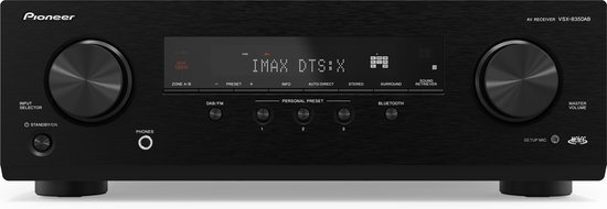 Pioneer VSX-835D - 7x 80W, HDMI 2.1 (4in/1out), 8K, DAB+, MCACC, Bluetooth