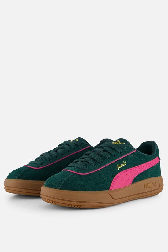Puma Club Klassika SD Sneakers Dames Grijs Suède