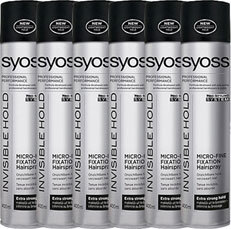 Syoss Hairspray Invisible Hold Voordeelverpakking 6x400ml
