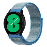 Samsung Sport Loop nylon bandje - Blauw - Galaxy watch 7 / Galaxy Watch FE - 40mm & 44mm