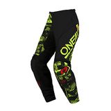 O'NEAL Element Attack Motocross Broek - Zwart/Fluoriserend geel - Maat 36