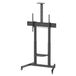 Manhattan Trolley pour TV et moniteurs (avec manivelle) - 37"-120" - 120 kg - Noir