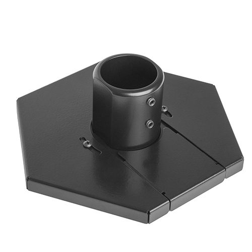 Chief Floor-to-Ceiling Low-Profile Collar Plate - CPA351 - Zwart