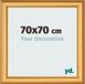 yd. Fotolijst 70x70 cm Goud Mat MDF Lazio