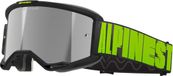 Alpinestars Vision 5 Hollow Lunettes de motocross - Charcoal/Fluor Jaune - Miroir Argenté