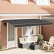 Maison Exclusive - Parasol manuel, 3,5 x 2 mètres, anthracite, 100% polyester
