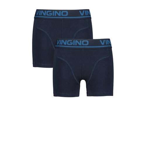 Vingino Vingino boxershort - set van 2 donkerblauw