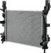 HELLA Motorkoeler, met gelaste koelribben, afmetingen 546 x 350 mm, geschikt voor onder andere FORD TOURNEO