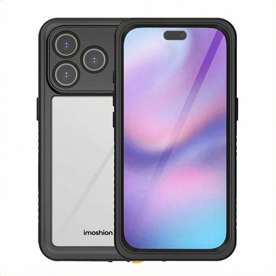 imoshion Waterproof 360 Case Zwart voor Apple iPhone 17 Pro Max