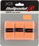 Bullpadel Overgrip GB-1200 (padel) 3 stuks Oranje Neon