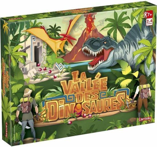 2611 Lansay Bordspel La Vallée Des Dinosaures