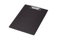 Q-Connect PVC Enkele Klembord Foolscap Zwart KF01296