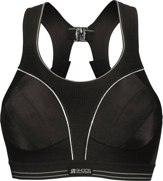 Shock Absorber Ultimate Run Sportbeha - Zwart - 80E