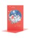 UK Greetings Kerstkaart voor zoon - Snowy Robin Design