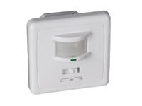 Perel Bewegingsmelder, PIR, 9 m detectiebereik, 160° detectiehoek, IP20, wit