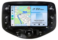 Awesafe Peugeot 108, Toyota Aygo, Citroën C1 (2015-2021) Autoradio met draadloze CarPlay, Android Auto, WiFi, GPS, RDS, DSP, DAB+, Bluetooth, 7-inch, 2+64GB Android