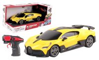 TURBO CHALLENGE Bugatti Divo RC Prestige 1/24 Afstandsbestuurbare Auto Geel