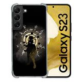 Cokitec Beschermhoes van gehard glas voor Samsung Galaxy S23 Manga Naruto Sage