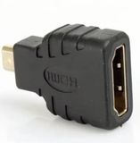 CHPN Micro HDMI Male naar HDMI Adapter Zwart
