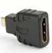 CHPN Micro HDMI male naar HDMI adapter zwart