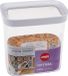 EMSA Optima Rechthoekig Container 1,6 l Transparant, Wit
