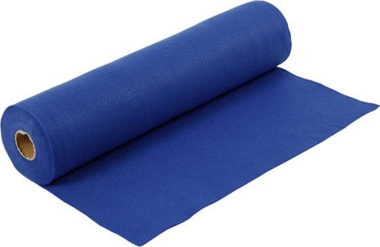 Vegaoo Hobbyvilt - b: 45 cm, blauw, 5 m