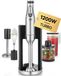 OEM Stabmixer set, 1200 watt, roestvrij staal, 5 accessoires, turbofunctie