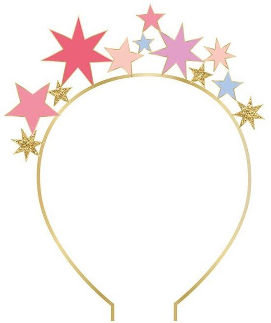 Roze Talking Tables Ltd Elegante ster hoofdband