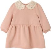 Vertbaudet Babyjurk van sweater met gehaakte kraag