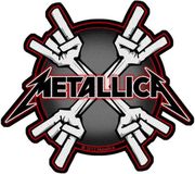Metallica Metal Horns Patch - Multicolours