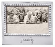MARIPOSA 3906FA Familie Frame, Zilver, 4" x 6"