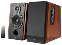 Edifier R1700BT 2.0 Enceinte Bluetooth avec batterie - Noir, Bois