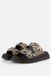 Tamaris Zebra Slippers zwart Leer - Dames - Maat 37